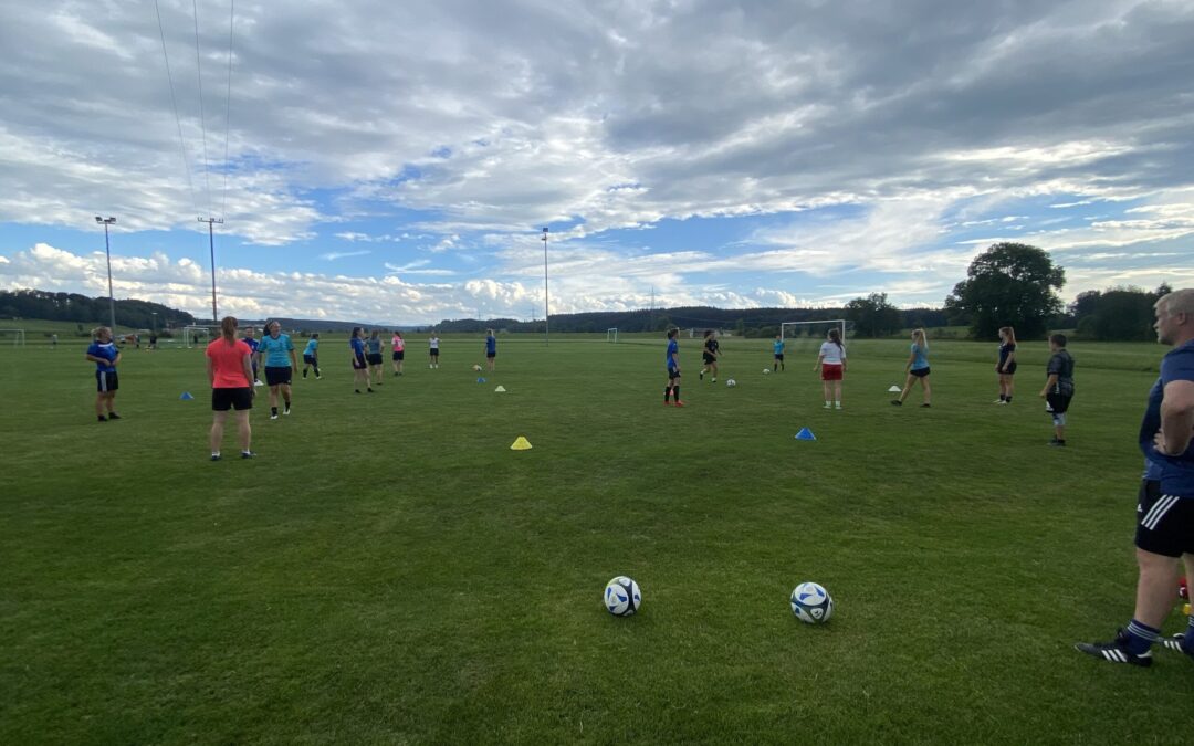 Trainingsauftakt bei unseren Damen