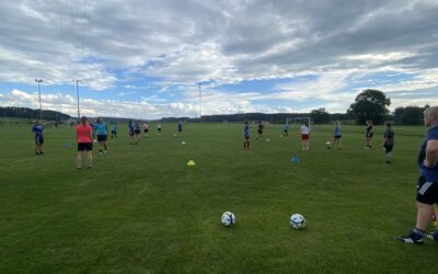 Trainingsauftakt bei unseren Damen