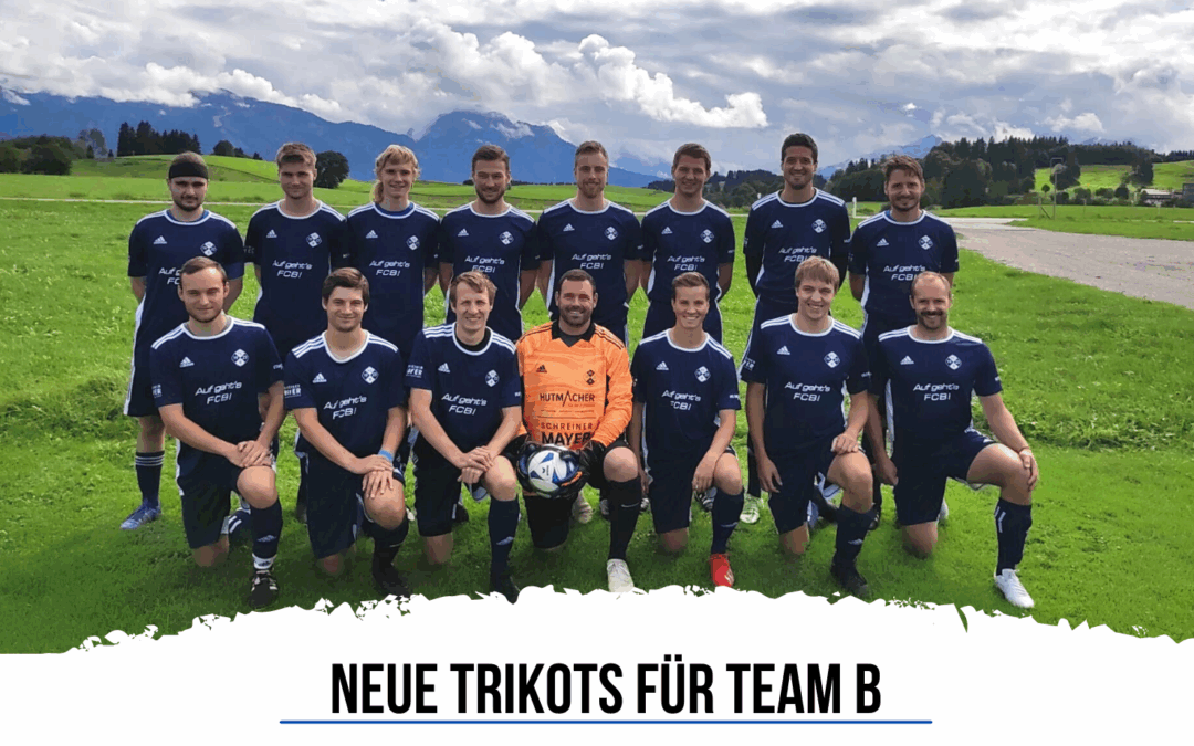 Neue Trikots für Team B