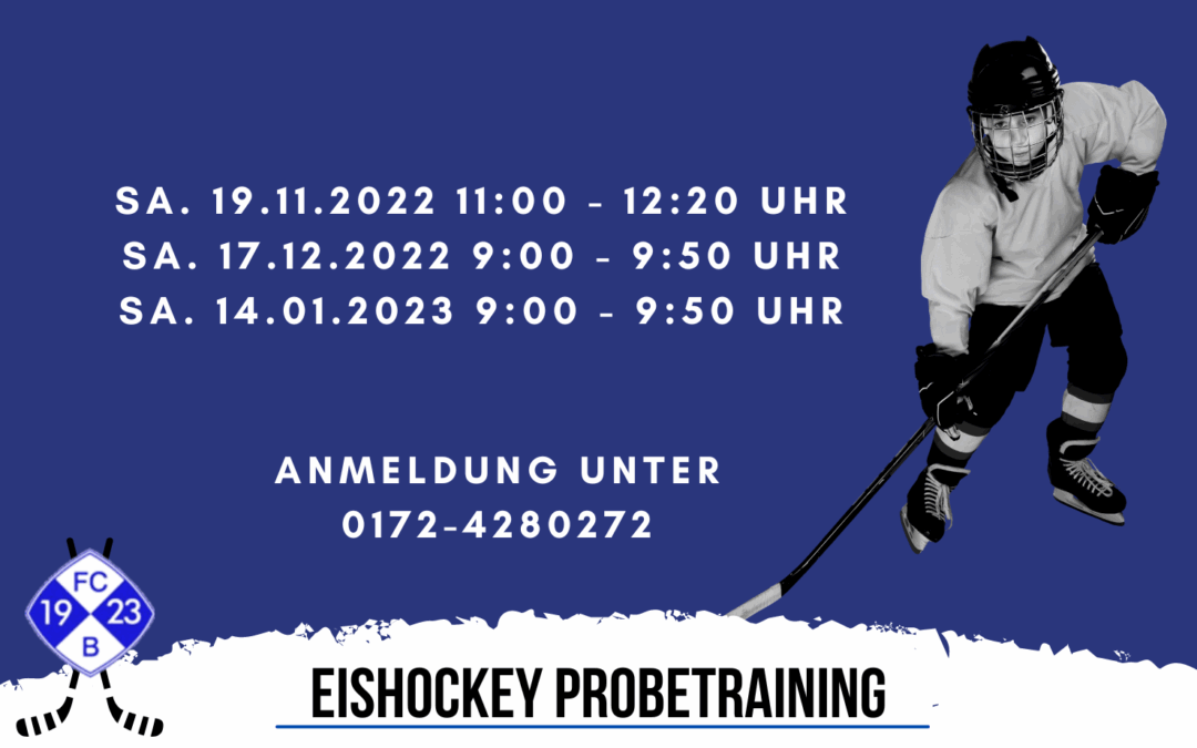 Eishockey Probetraining