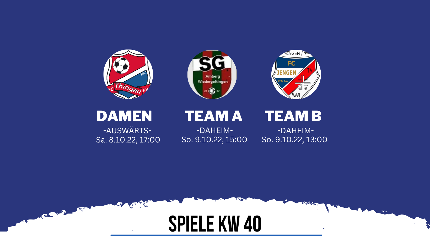 Spiele in KW 40