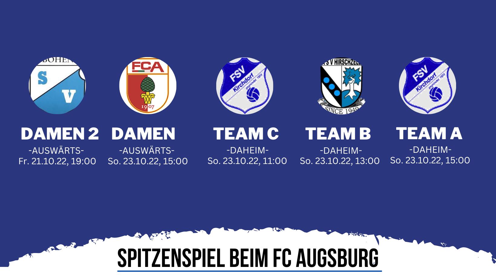 Spitzenspiel FC Augsbueg