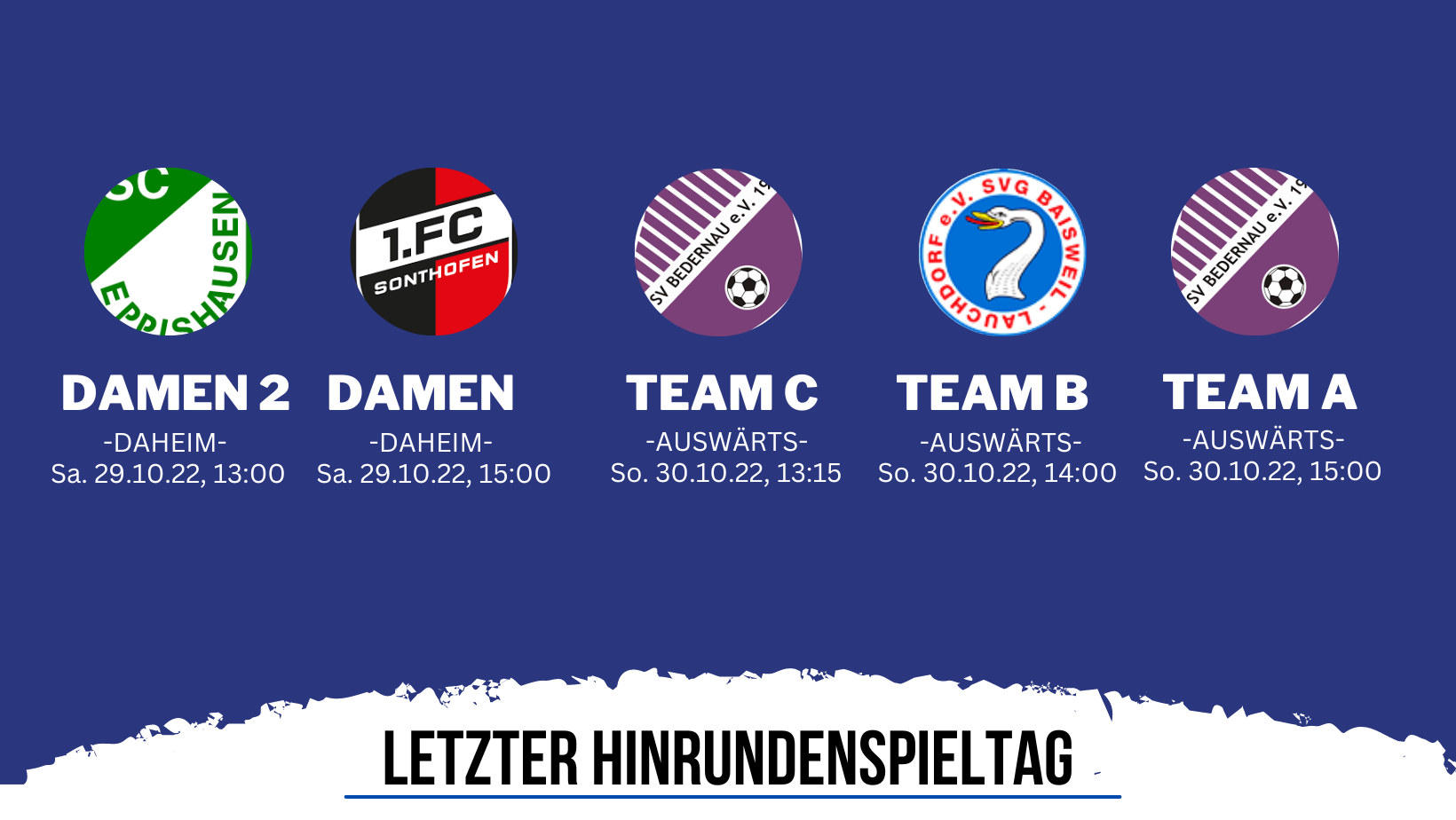 letzter Hinrundenspieltag