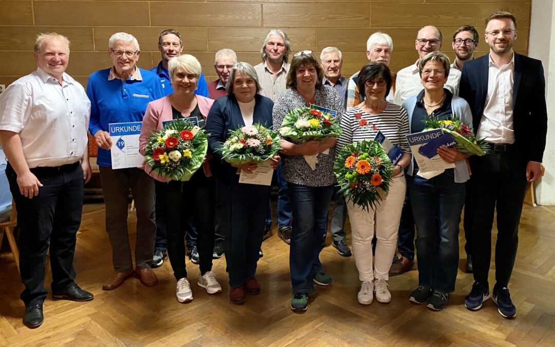 40 Jahre Mitgliedschaft