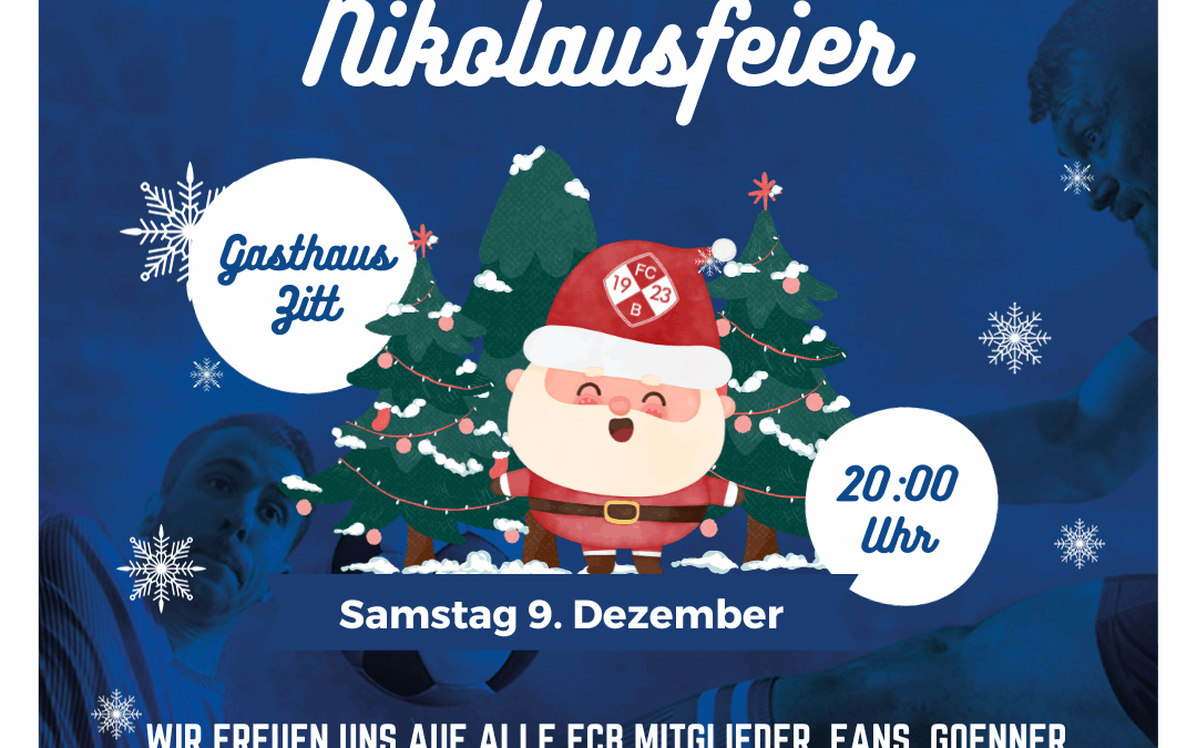 Einladung zur Nikolausfeier
