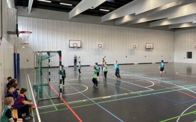 Gemeinsames Training der F-Jugenden vom FC-Jengen und FC-B