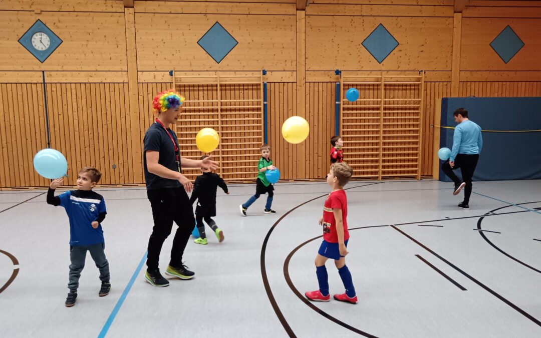 Faschingstraining unserer G-Jugend