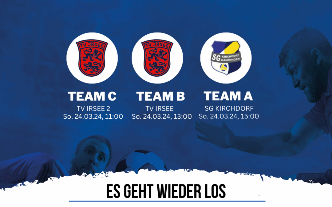 Es geht wieder los