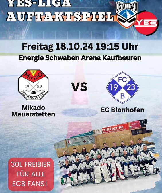 Eröffnungsspiel – Eishockeyliga OAL 2024