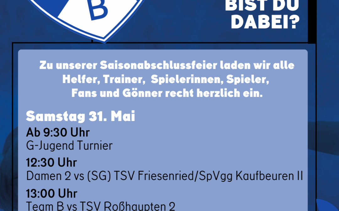 Saisonabschlussfeier